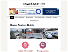 Tablet Screenshot of osakastation.com